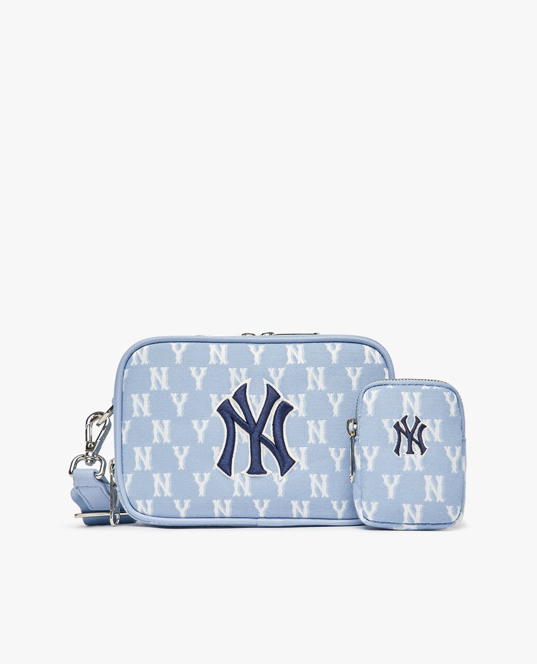 MLB - Túi đeo chéo phom chữ nhật thời trang Monogram