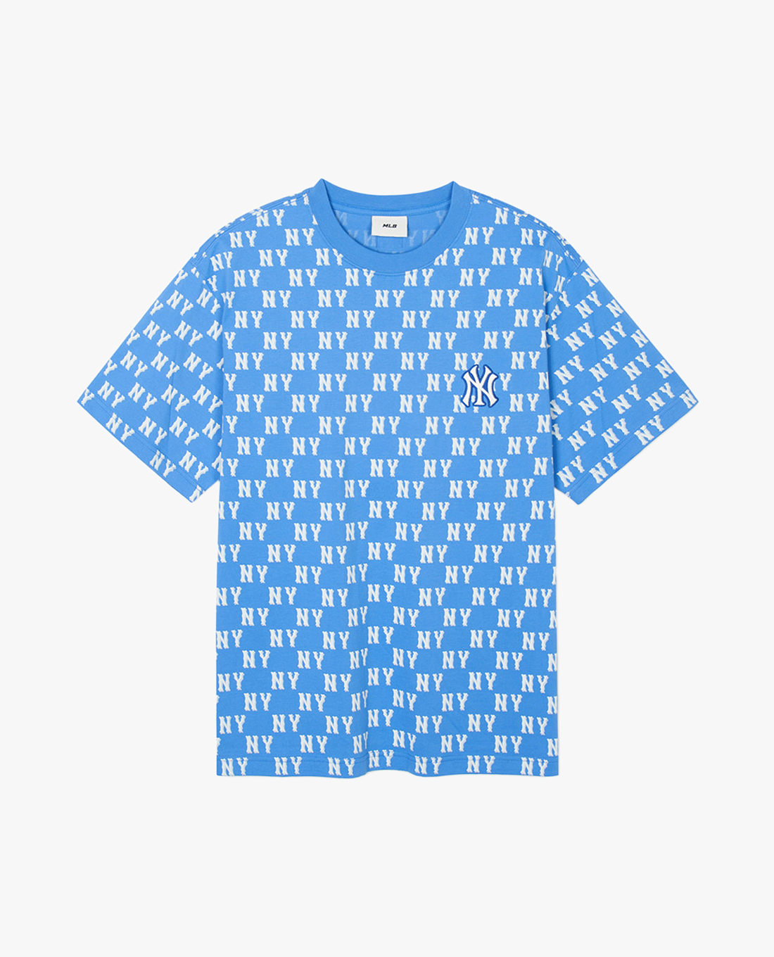 MLB - Áo thun unisex cổ tròn tay ngắn Classic Monogram Plate Pattern