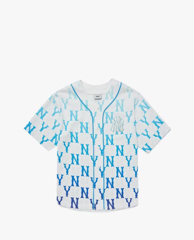  MLB - Áo bóng chày unisex tay ngắn Gradation Monogram 
