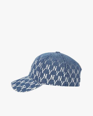  MLB - Nón bóng chày họa tiết monogram hiện đại 