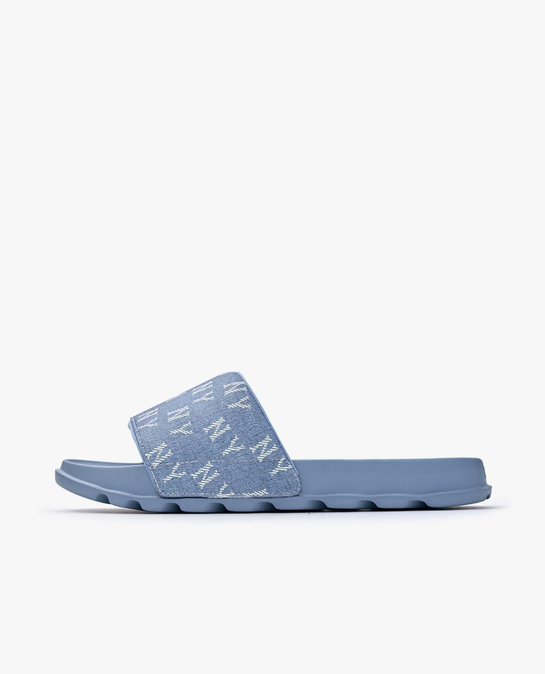 MLB - Dép unisex quai ngang Mounder Denim Monogram