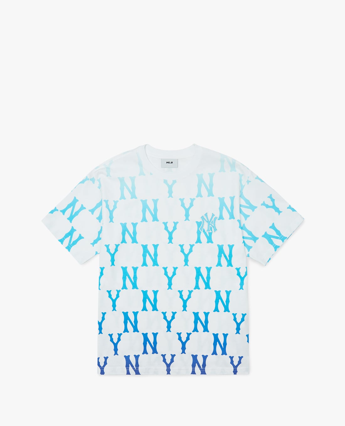 MLB - Áo thun tay ngắn cổ tròn Gradation Monogram Overfit