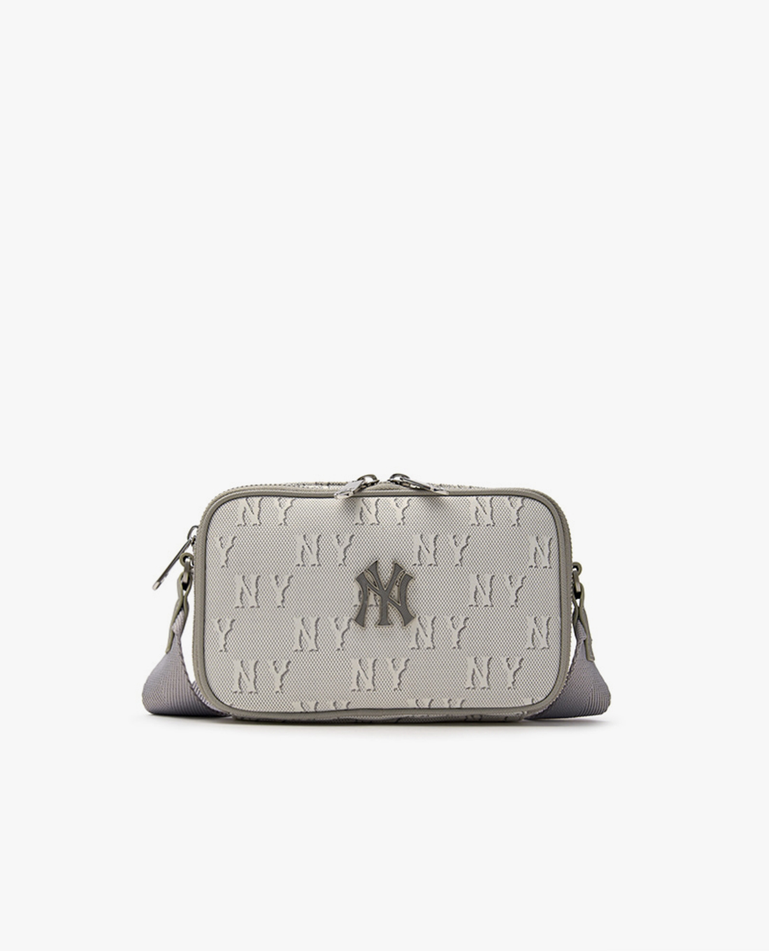MLB - Túi đeo chéo unisex phom chữ nhật Classic Monogram Jacquard Mini