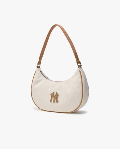  MLB - Túi đeo vai nữ Classic Monogram Jacquard 