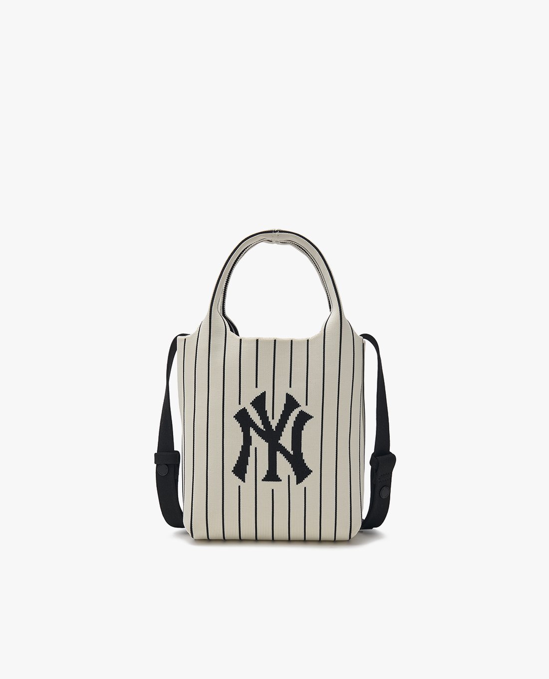 MLB - Túi đeo chéo unisex chữ nhật Basic Gig Logo Knit