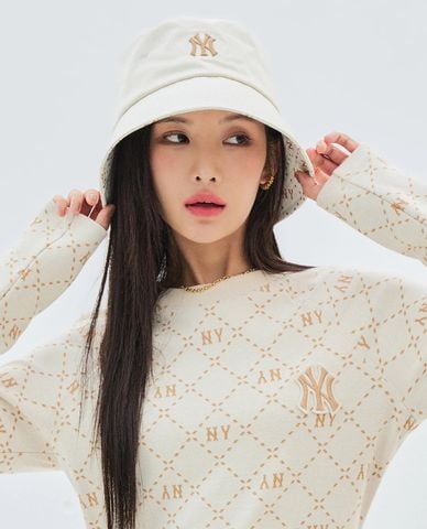  MLB - Nón bucket unisex Diamond Monogram Point 