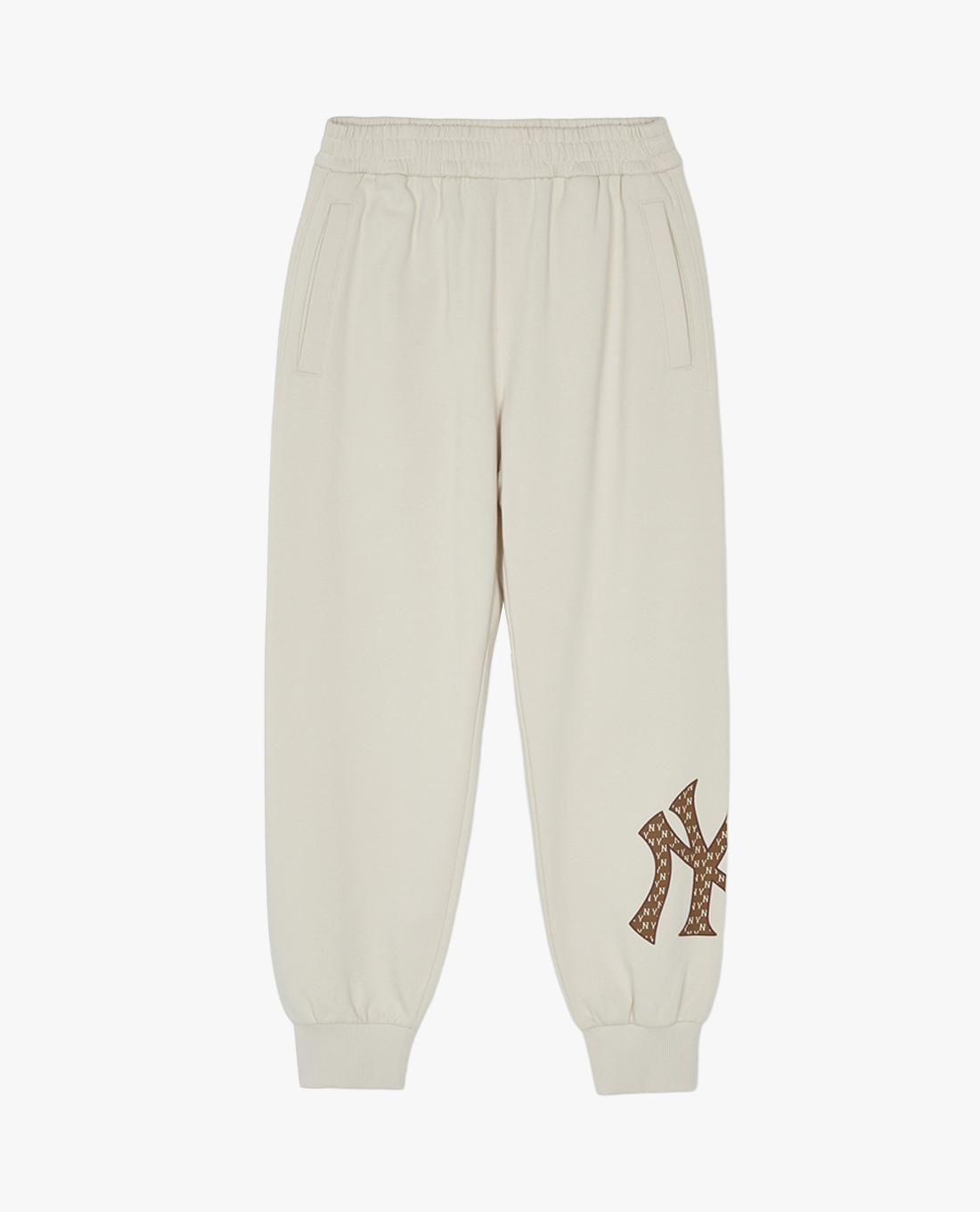MLB - Quần jogger unisex lưng thun Monogram