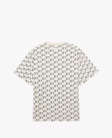  MLB - Áo thun unisex cổ tròn tay ngắn Classic Monogram 