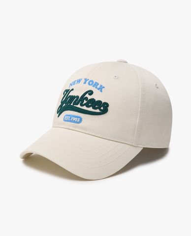  MLB - Nón bóng chày unisex Lettering Unstructured 