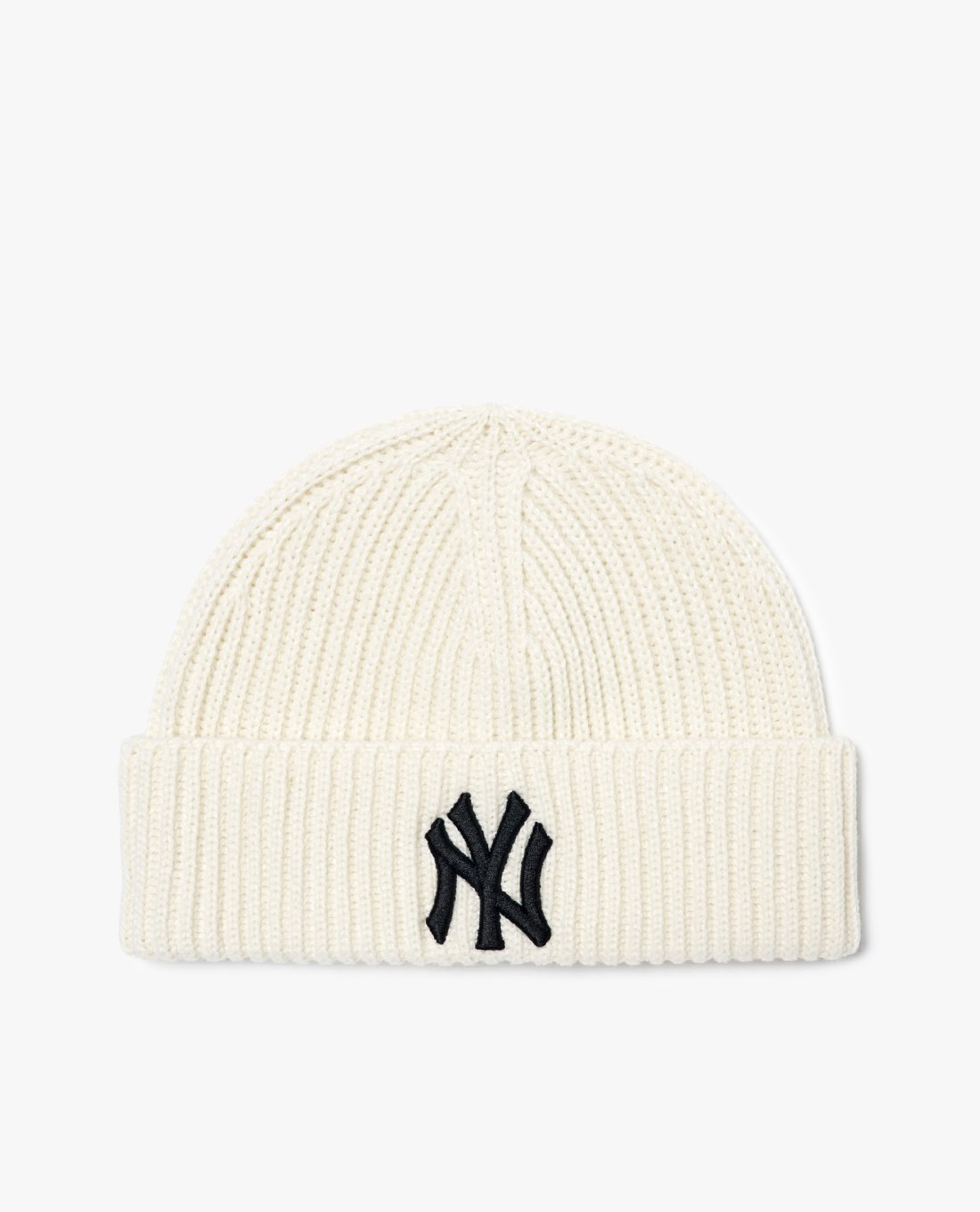 MLB - Nón len thêu logo Uni Short Beanie