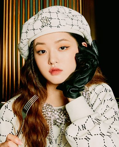  MLB - Nón beret Monogram Diamond 