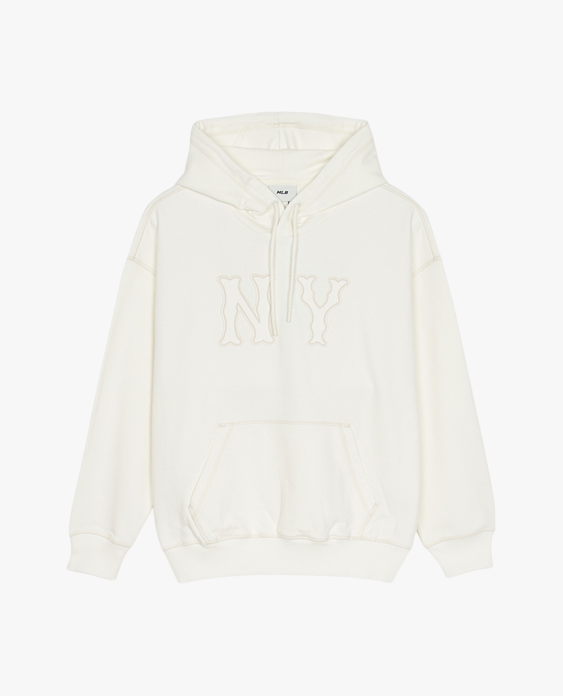 MLB - Áo hoodie unisex tay dài phối mũ Basic Coopers Logo Overfit