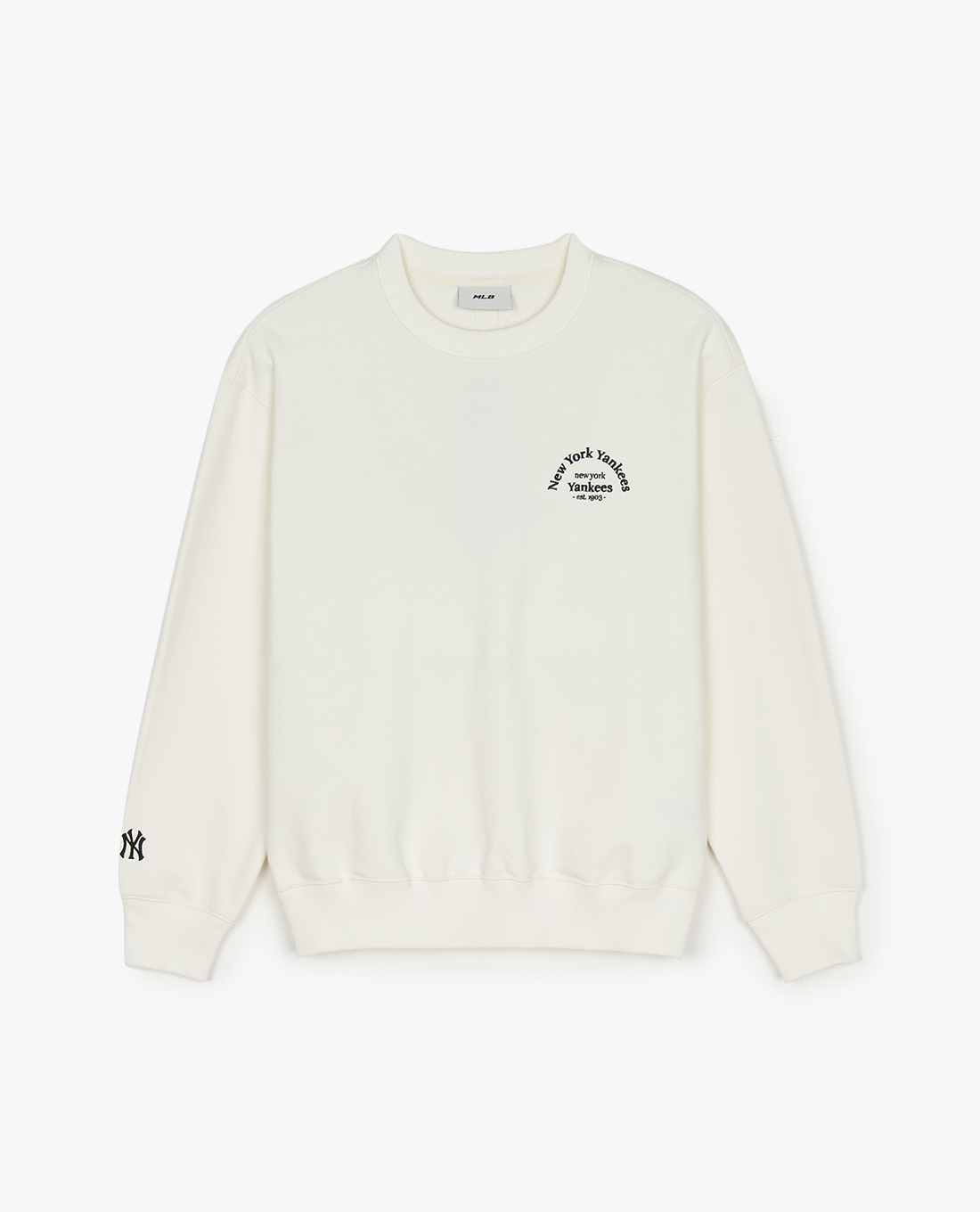 MLB - Áo sweatshirt unisex Basic Lettering Logo Overfit