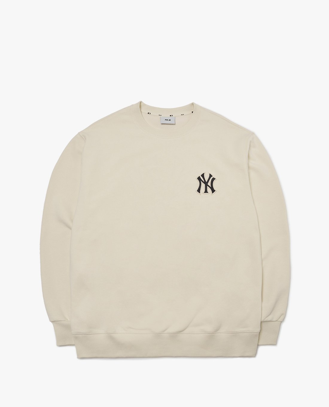 MLB - Áo sweatshirt phom suông Check