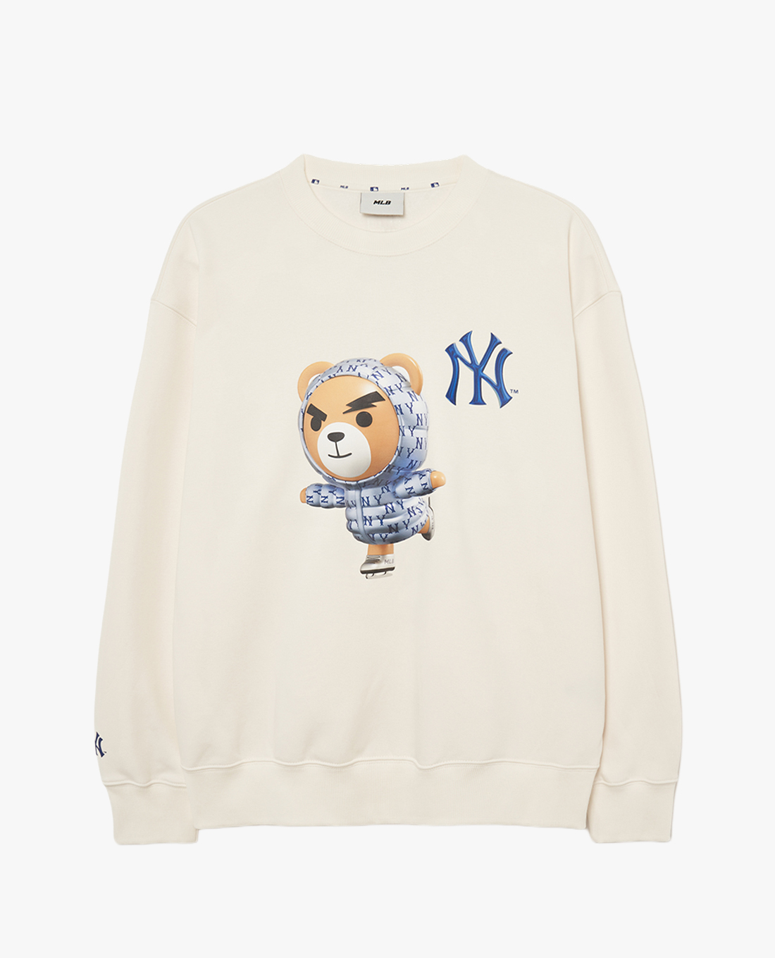 MLB - Áo sweatshirt unisex cổ tròn tay dài Mega Bear Winter