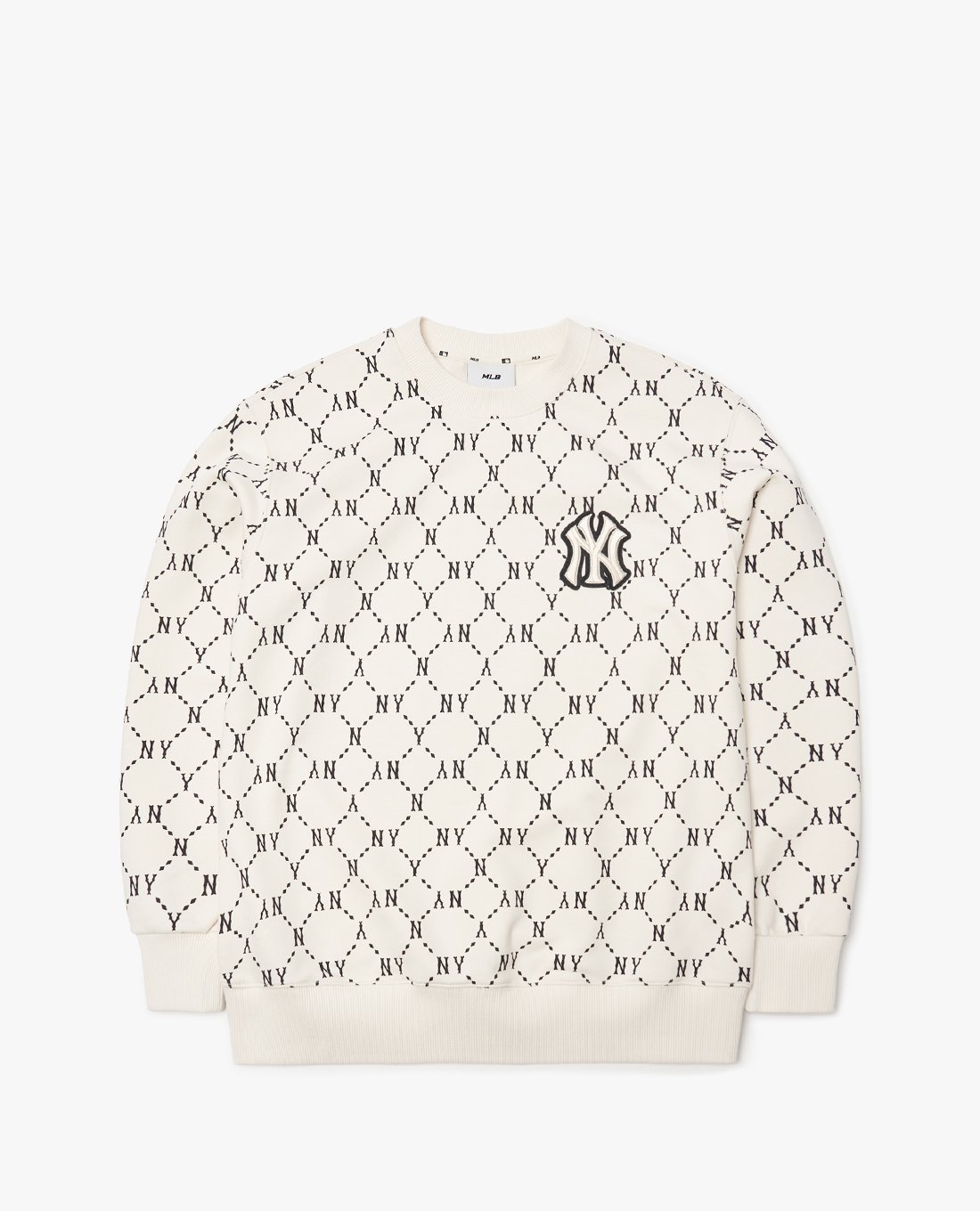 MLB - Áo sweatshirt tay dài cổ tròn Monogram Diamond All Overfit