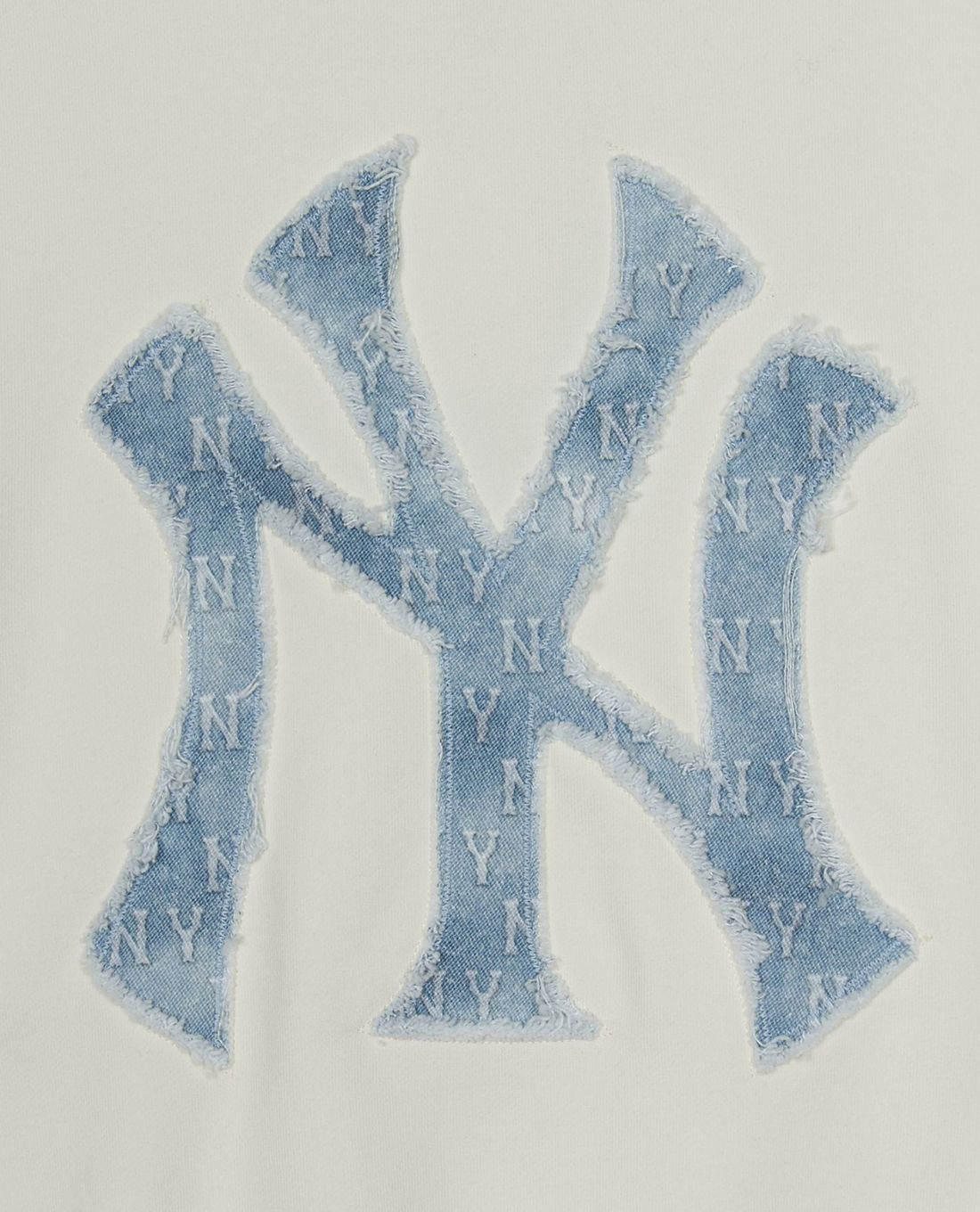 MLB - Áo sweatshirt unisex Denim Like Monogram Big Lux MLB