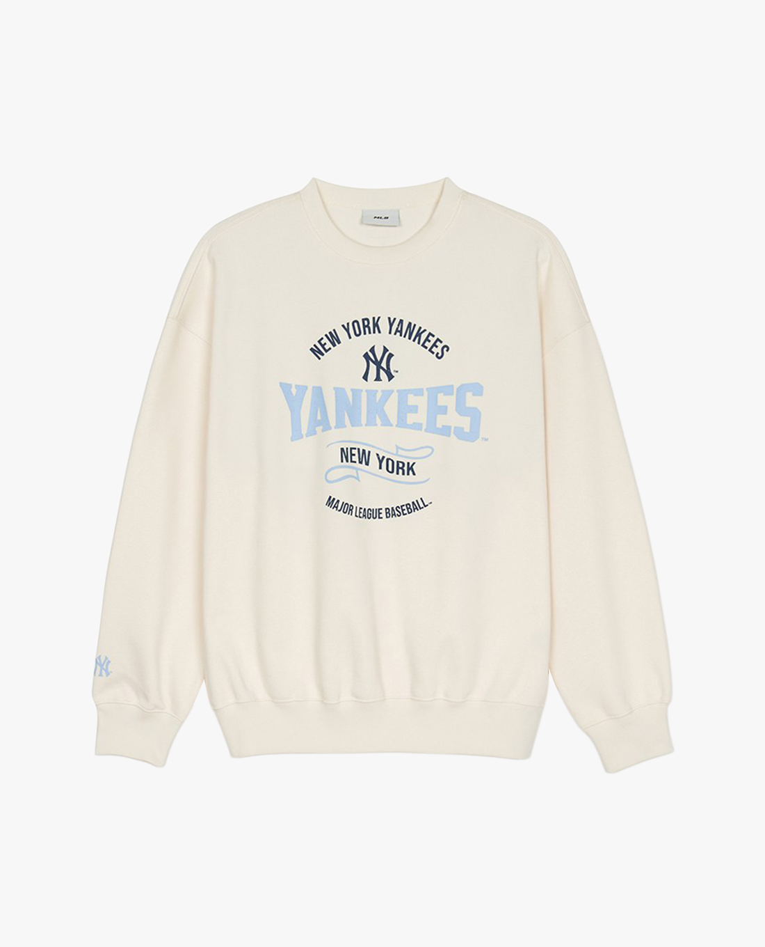 MLB - Áo sweatshirt unisex cổ tròn tay dài College T Varsity