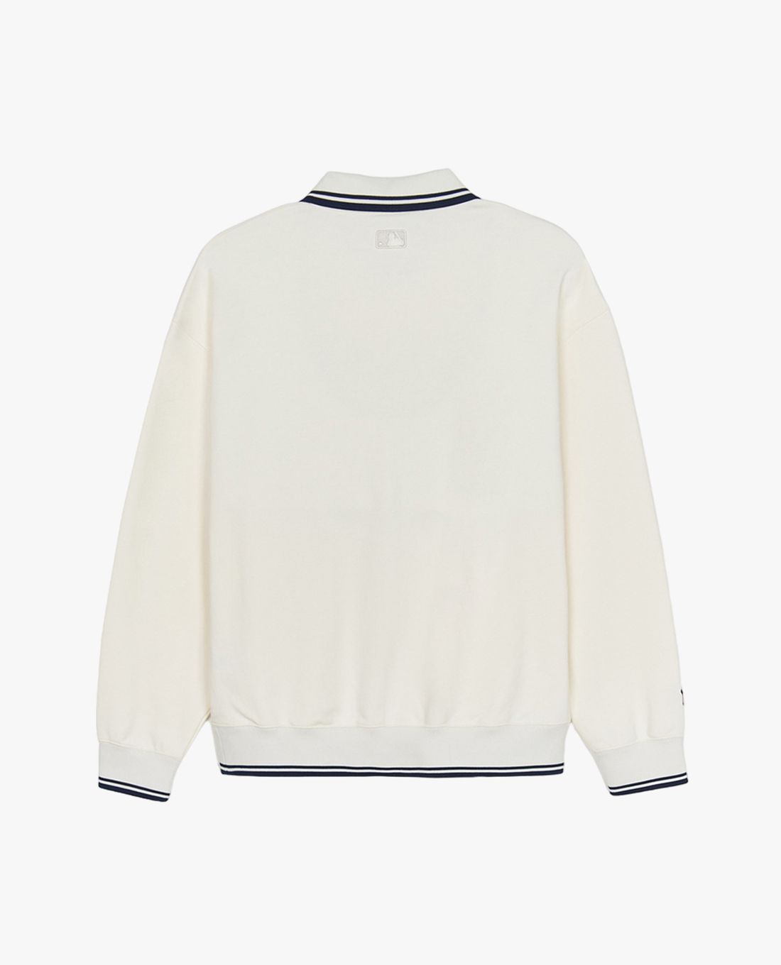 24FW●MLB●SPORTIVE VARSITY WOVEN SWEATSHIRT 男女兼用 人気 MLB - Áo sweatshirt unisex cổ bẻ tay dài Varsity Sportive