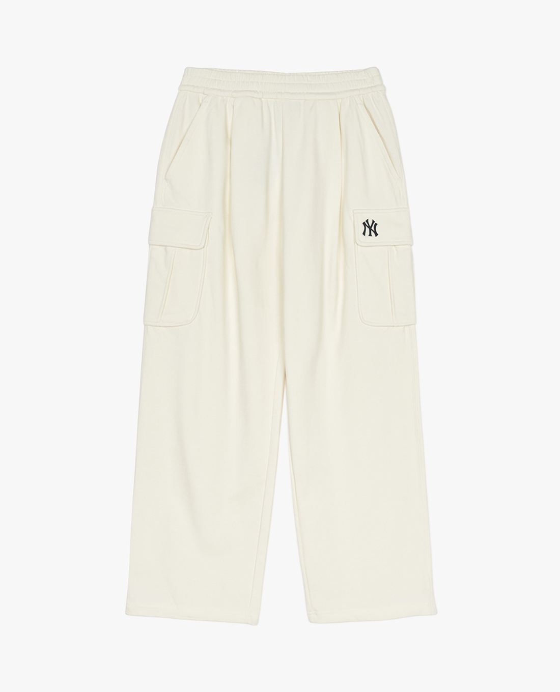 MLB - Quần dài unisex ống rộng Basic Small Logo Cargo
