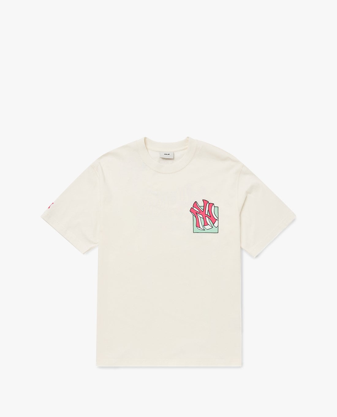 MLB - Áo thun unisex cổ tròn tay ngắn Like Cartoon