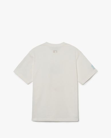  MLB - Áo thun unisex cổ tròn tay ngắn New Year Rabbit 