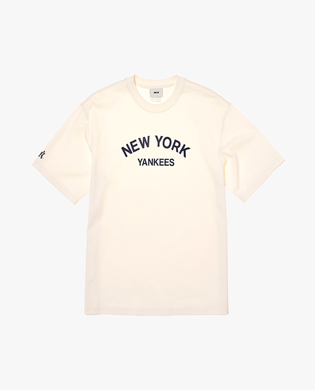 MLB - Áo thun unisex cổ tròn tay ngắn Varsity