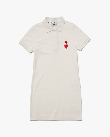  MLB - Đầm polo cổ bẻ tay ngắn Heart 