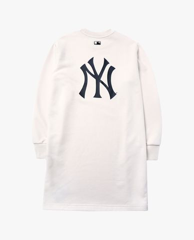  MLB - Đầm mini phom suông tay dài Big Logo 