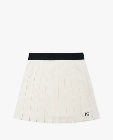  MLB - Chân váy mini xếp li Basic Pleats 