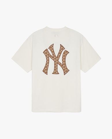  MLB - Áo thun unisex cổ tròn tay ngắn Monogram Big Lux 