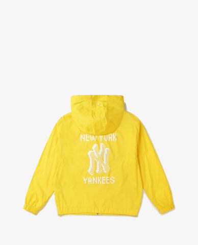  MLB - Áo khoác kiểu tay dài phối mũ trùm thời trang 