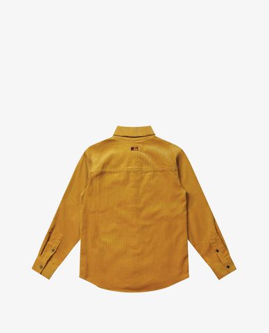  MLB - Áo sơ mi tay dài Corduroy Pocket Logo 