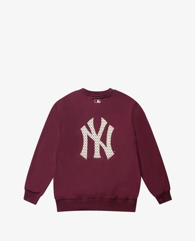  MLB - Áo sweatshirt tay dài thời trang Monogram 