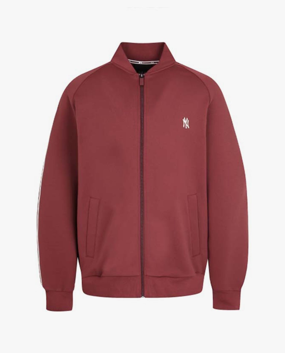 MLB - Áo khoác bomber phối khóa zip Small Logo