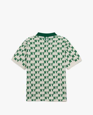  MLB - Áo polo nữ tay ngắn Classic Monogram Full Board 