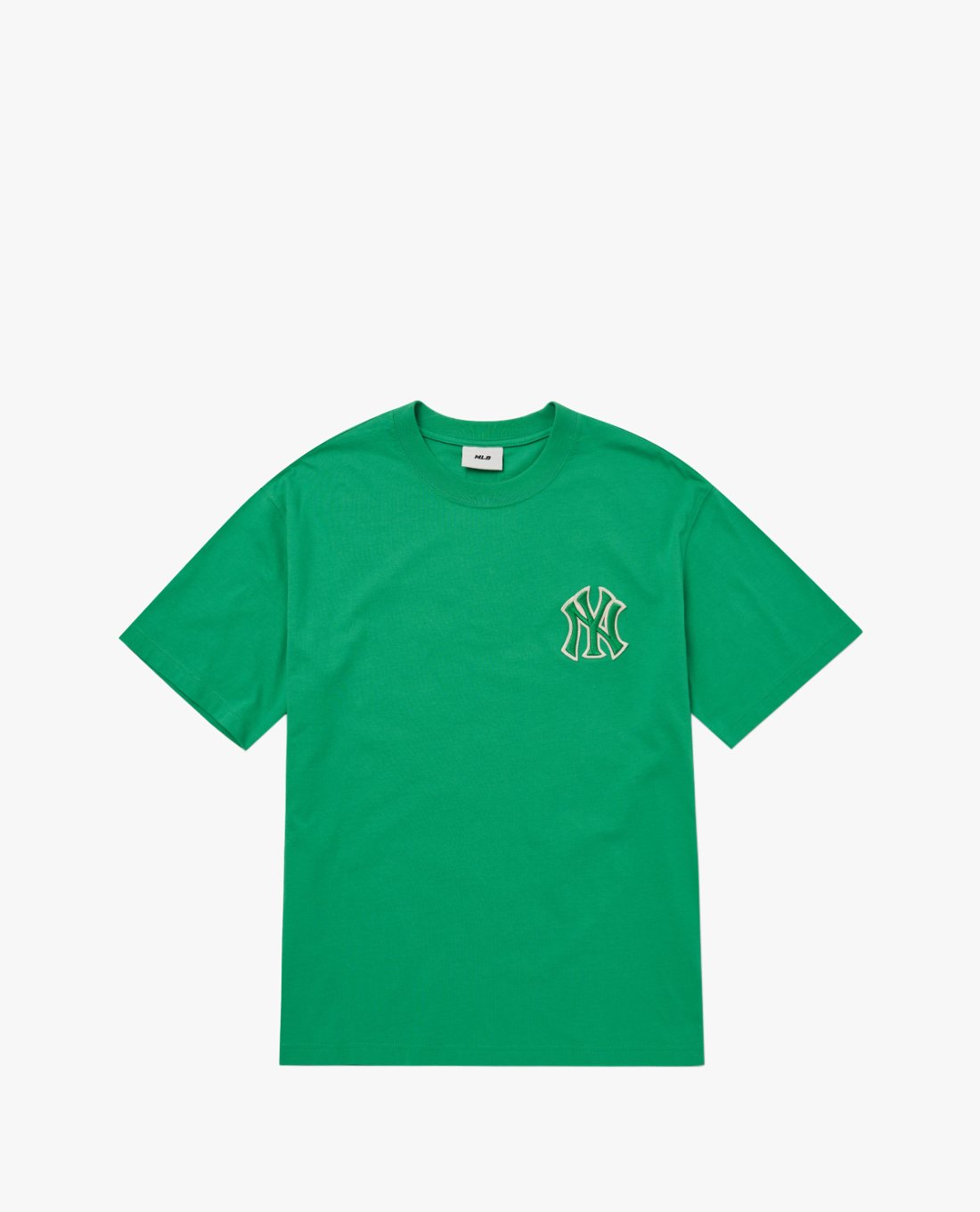 MLB - Áo thun unisex cổ tròn tay ngắn Checker Board Mega Logo