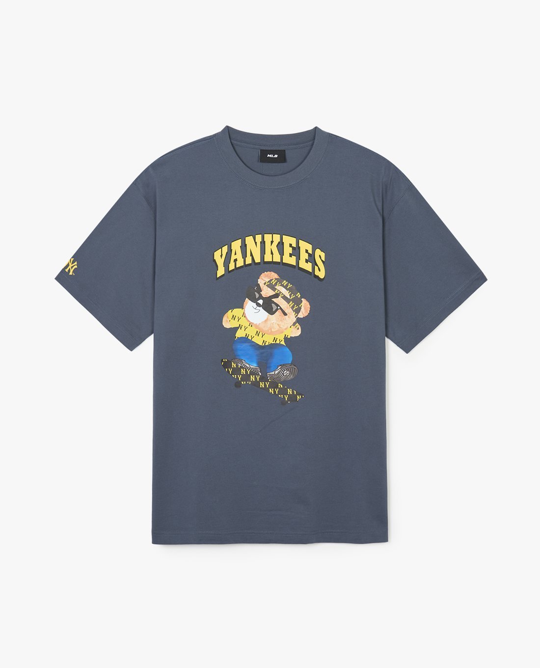 MLB - Áo thun unisex cổ tròn tay ngắn Megabear Overfit