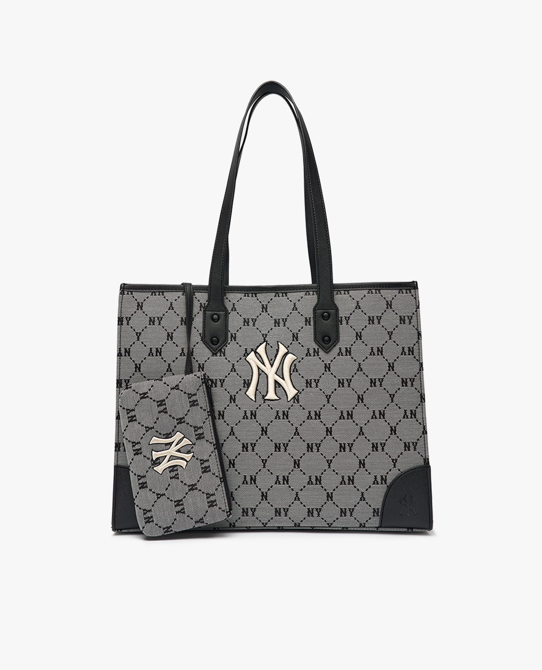 MLB - Túi tote chữ nhật Monogram Diamond Jacquard Shopper