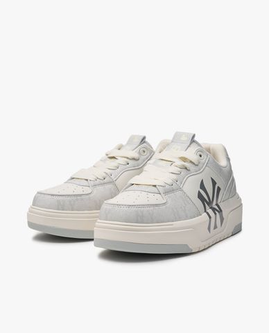  MLB - Giày sneakers unisex cổ thấp Chunky Liner Denim Classic Monogram 