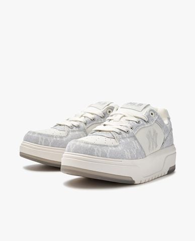  MLB - Giày sneakers unisex cổ thấp Chunky Liner Denim Monogam 