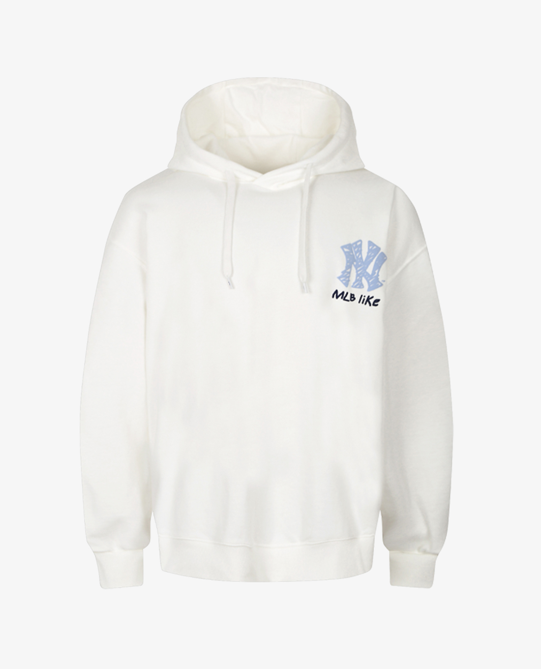 MLB - Áo hoodie tay dài phối mũ trùm MLBLIKE Overfit
