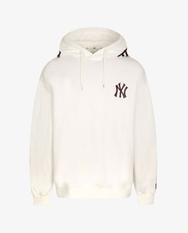  MLB - Áo hoodie tay dài phối mũ trùm New York Yankees 