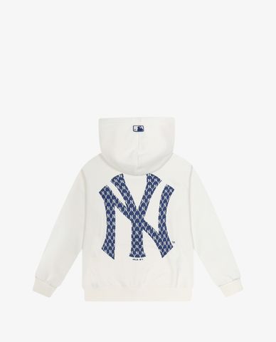  MLB - Áo hoodie tay dài Monogram Back Big Logo Overfit 