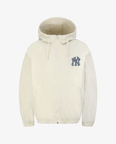  MLB - Áo khoác kiểu phối mũ trùm MLB Like 