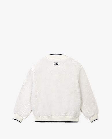  MLB - Áo khoác bomber phối lông Boa Fleece Baseball 
