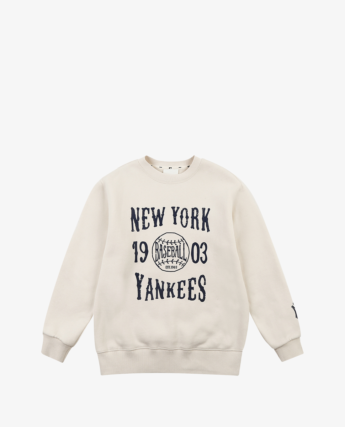 MLB - Áo sweatshirt phom suông tay dài Retro