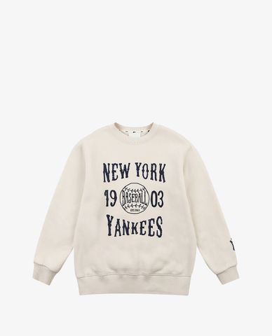  MLB - Áo sweatshirt phom suông tay dài Retro 