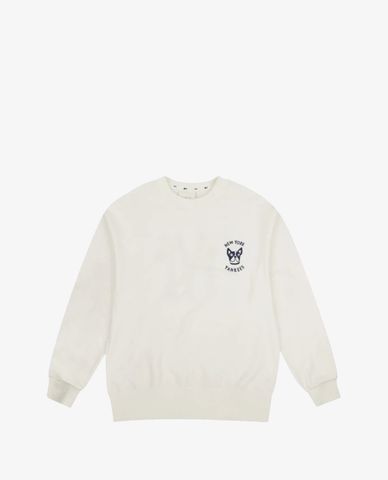  MLB - Áo sweatshirt cổ tròn tay dài Bark Big Logo 