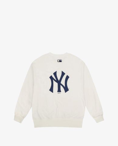  MLB - Áo sweatshirt cổ tròn tay dài Bark Big Logo 